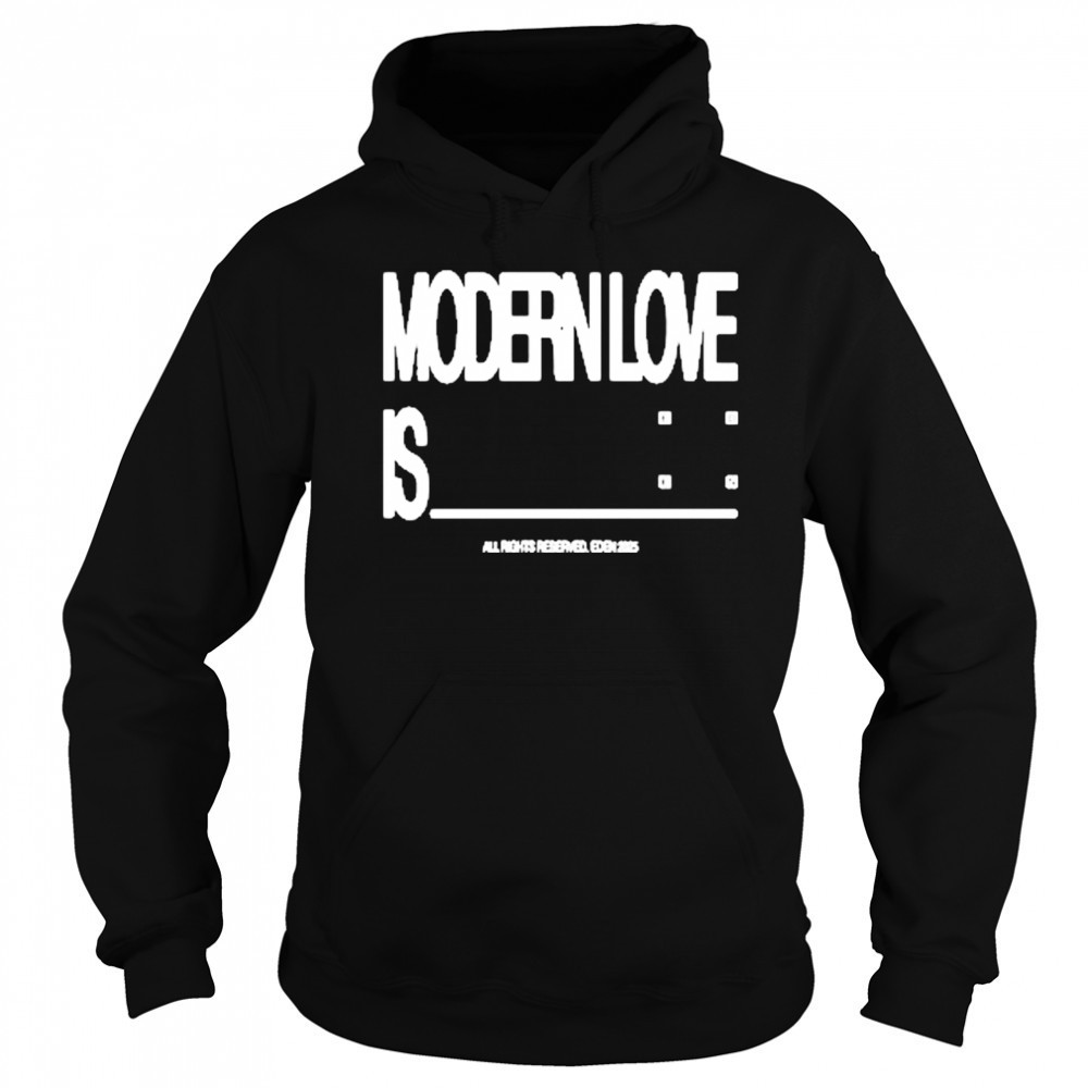 EDEN Modern Love T-Shirt Hoodie