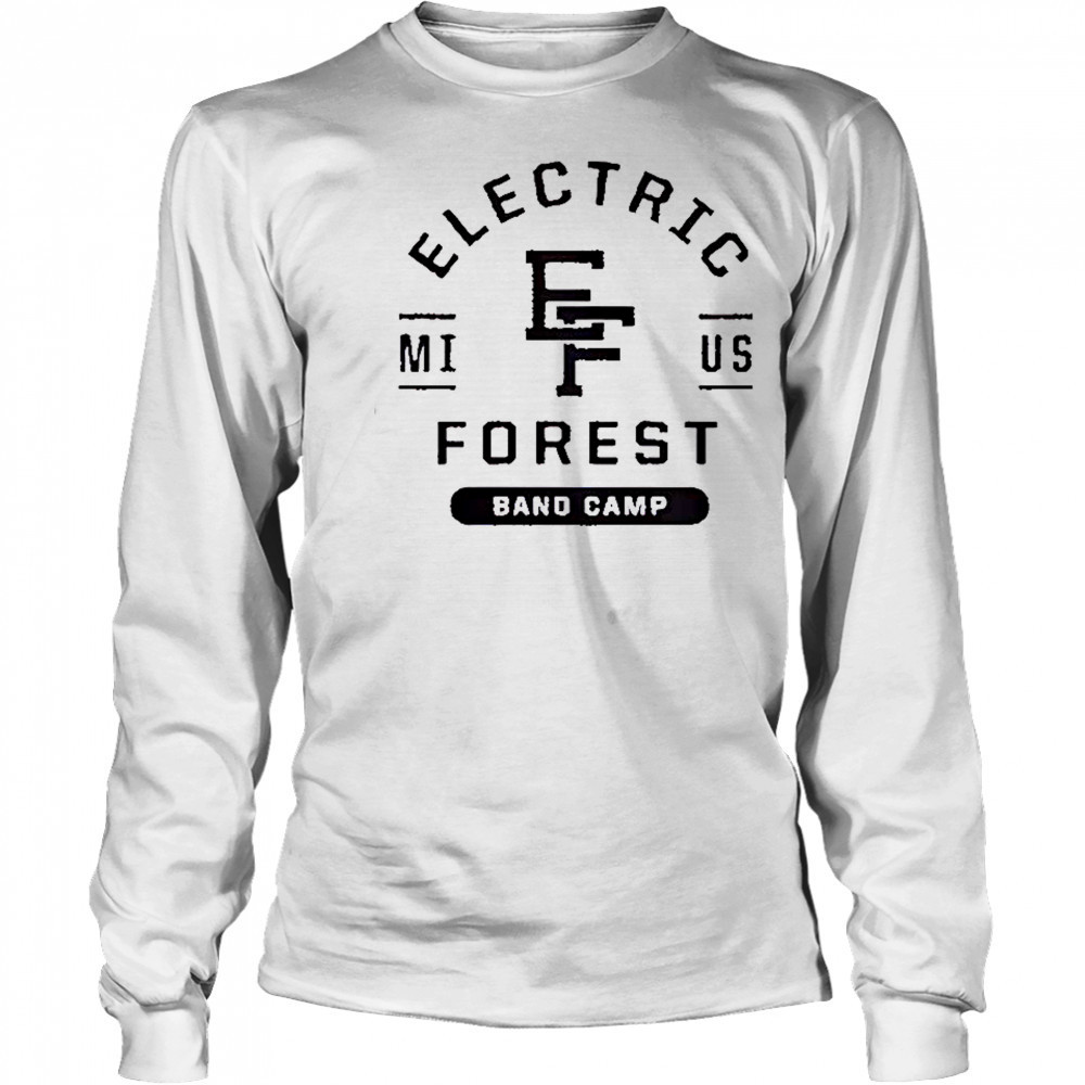 Electric Forest Band Camp MI US T-Shirt Long Sleeved