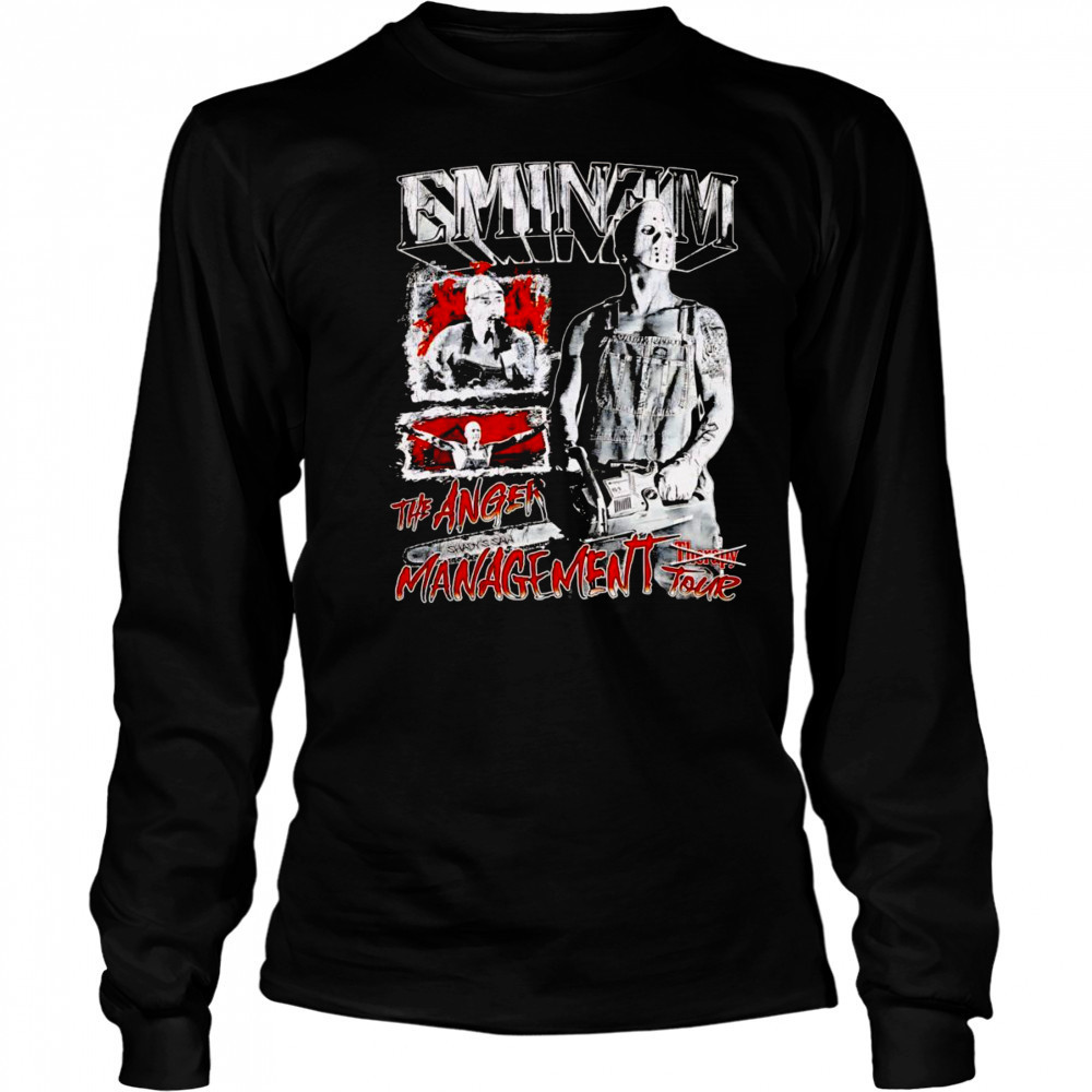 Eminem the anger management tour shirt Long Sleeved