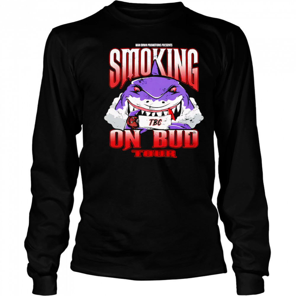 Errol Spence Jr. S.moking On Bud Tour shirt Long Sleeved