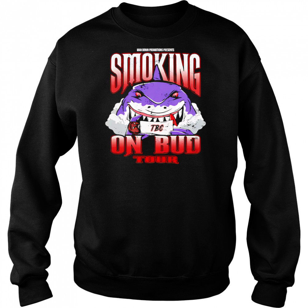 Errol Spence Jr. S.moking On Bud Tour shirt Sweatshirt