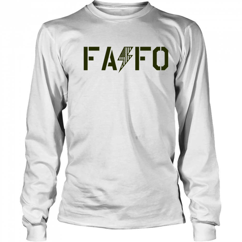 FAFO v2 lightning shirt Long Sleeved