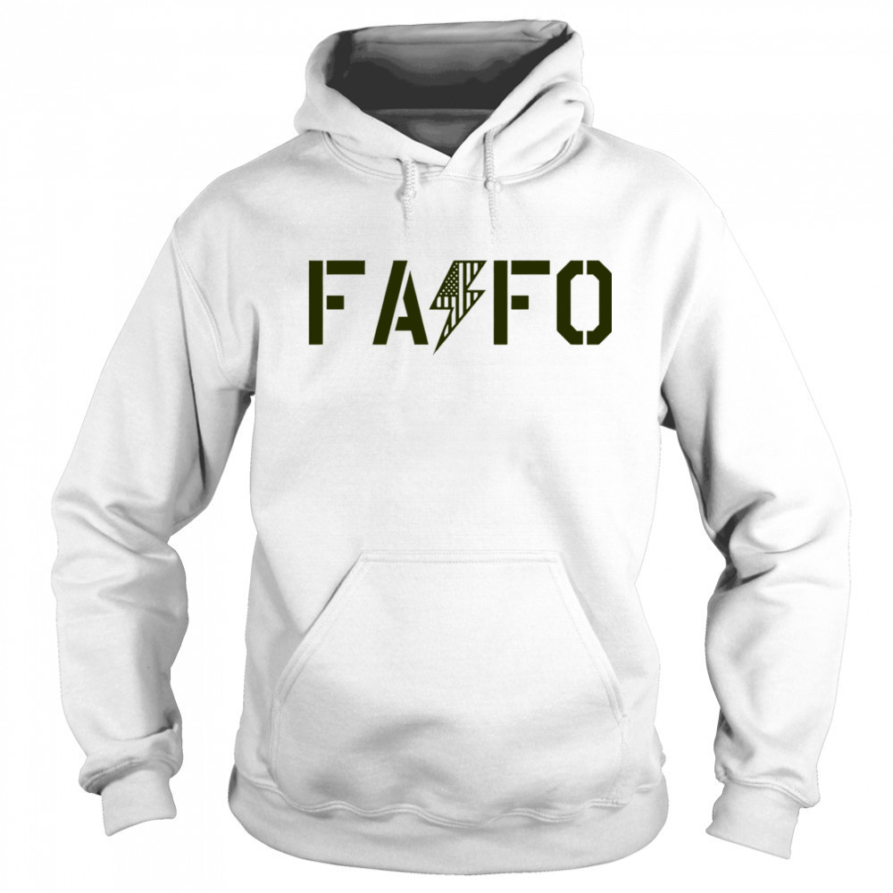 FAFO v2 lightning shirt Hoodie