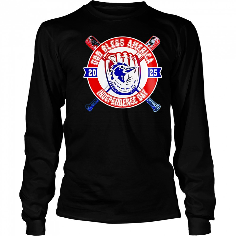 Fayetteville Woodpeckers Happy Independence Day 2025 shirt Long Sleeved