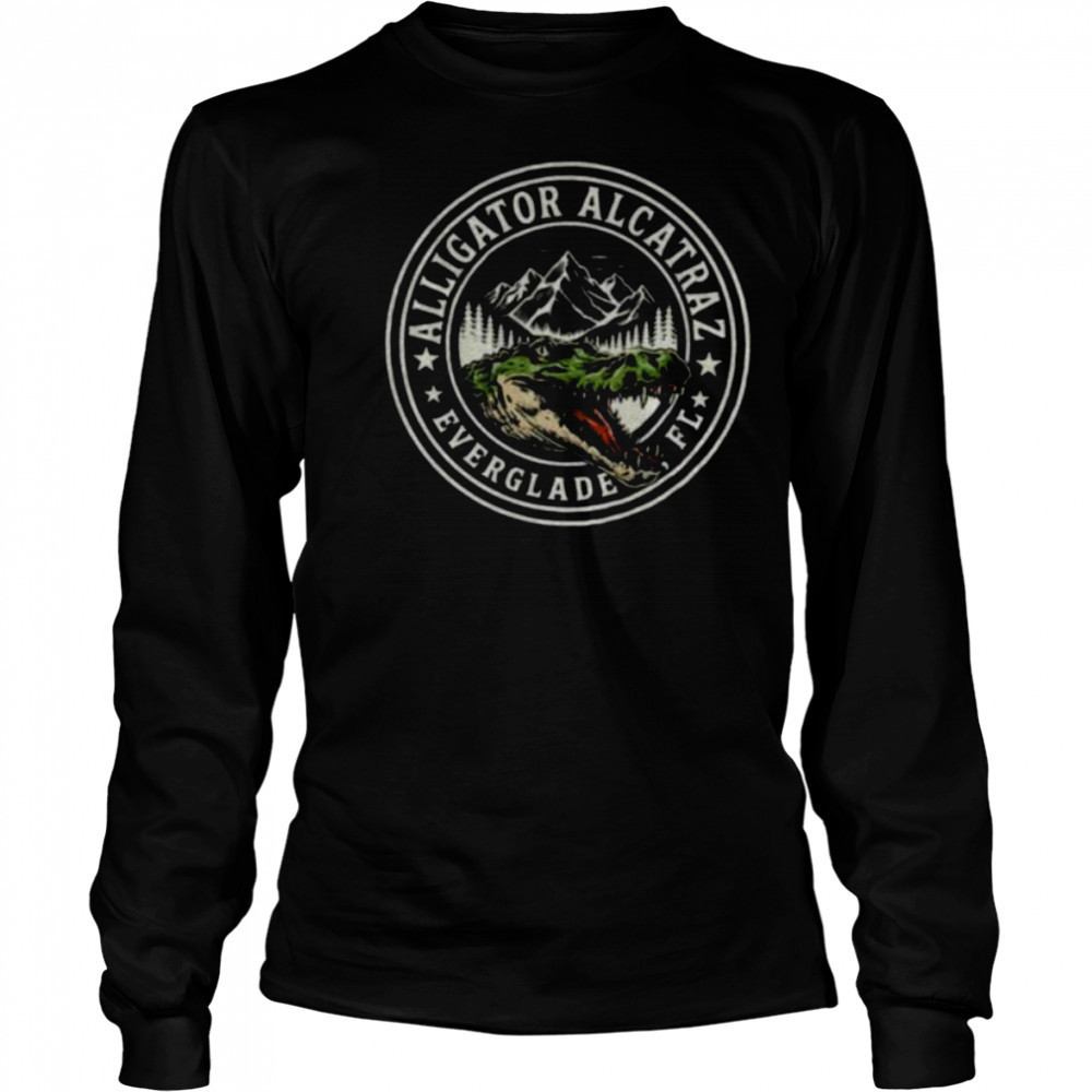 Florida Everglades Alligator Alcatraz shirt Long Sleeved