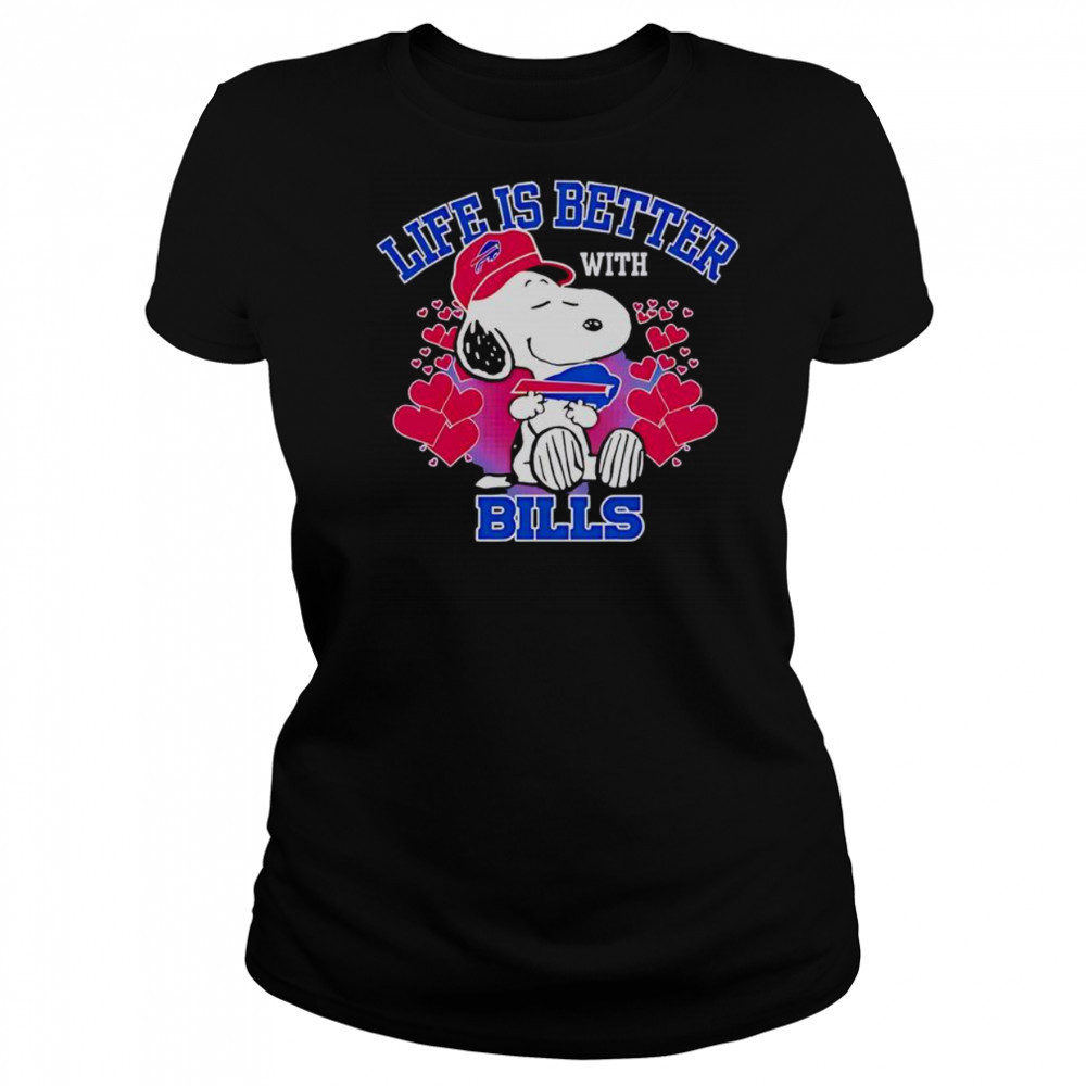 Good Snoopy Life Is Better With Bills T-Shirt Women's T-shirt