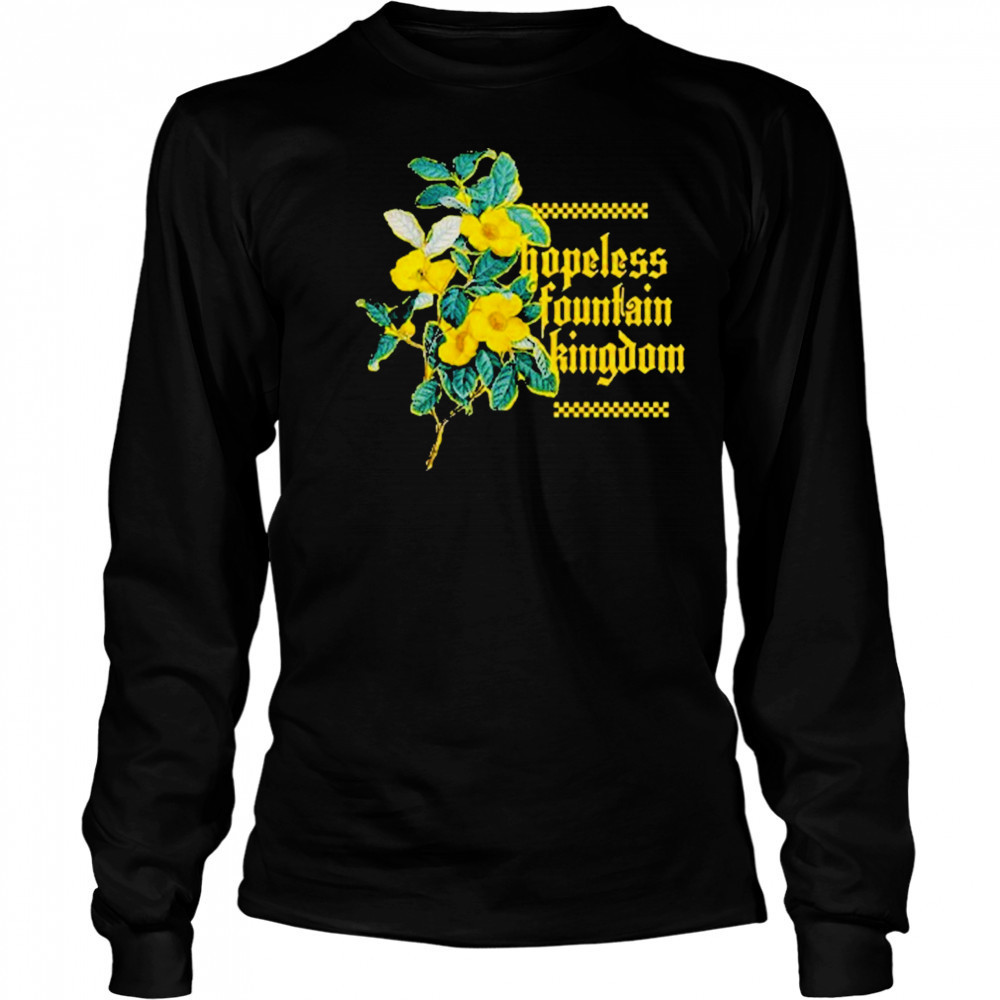 Halsey Flower T-Shirt Long Sleeved