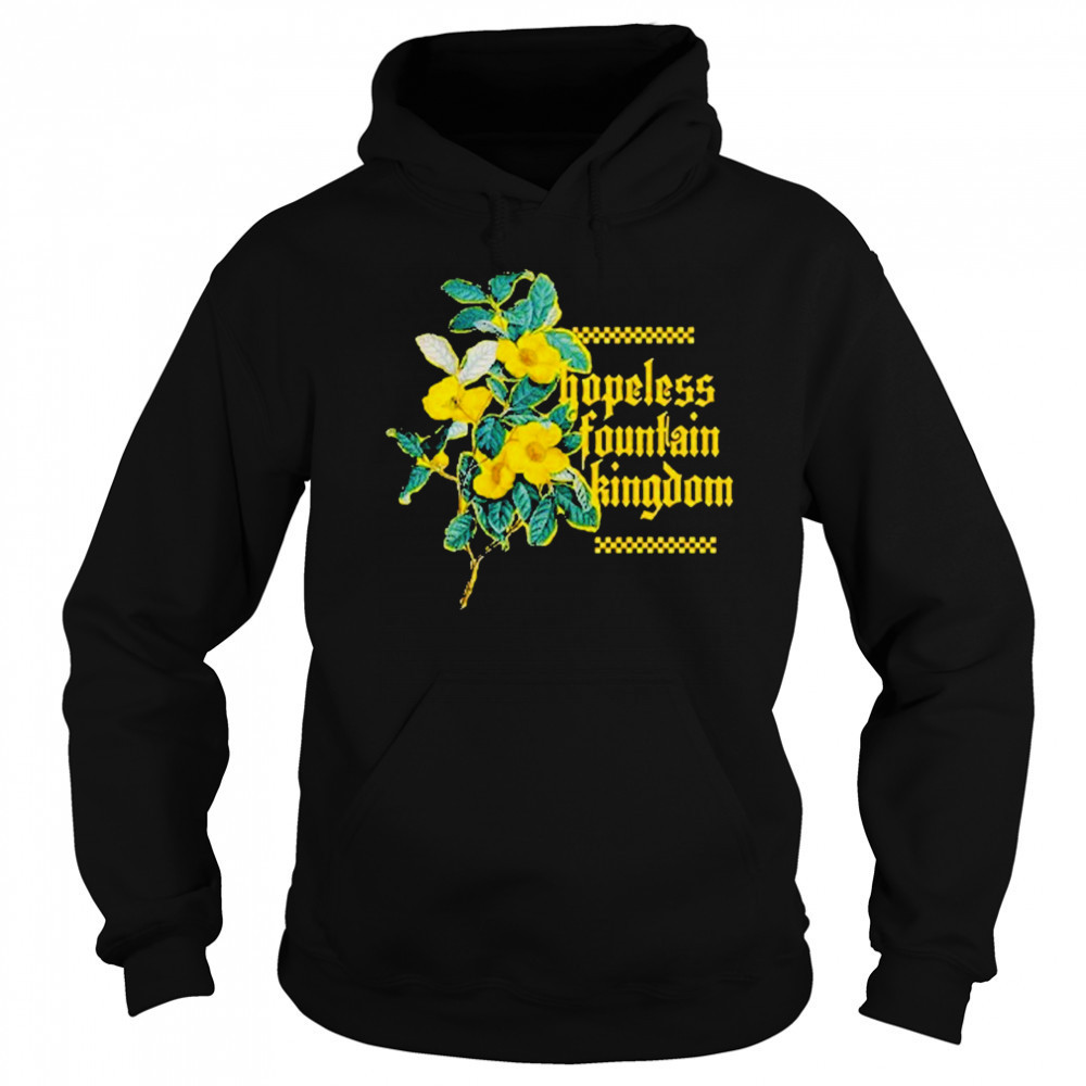 Halsey Flower T-Shirt Hoodie