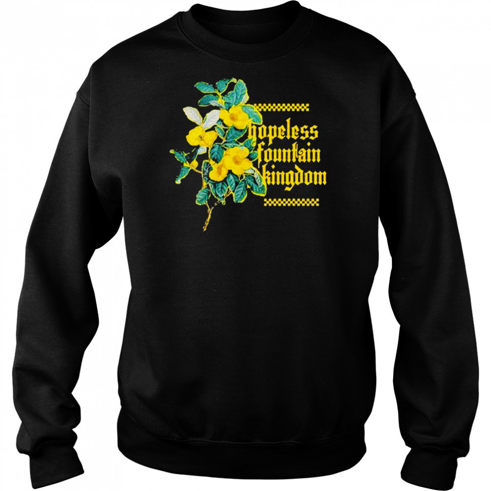 Halsey Flower T-Shirt Sweatshirt