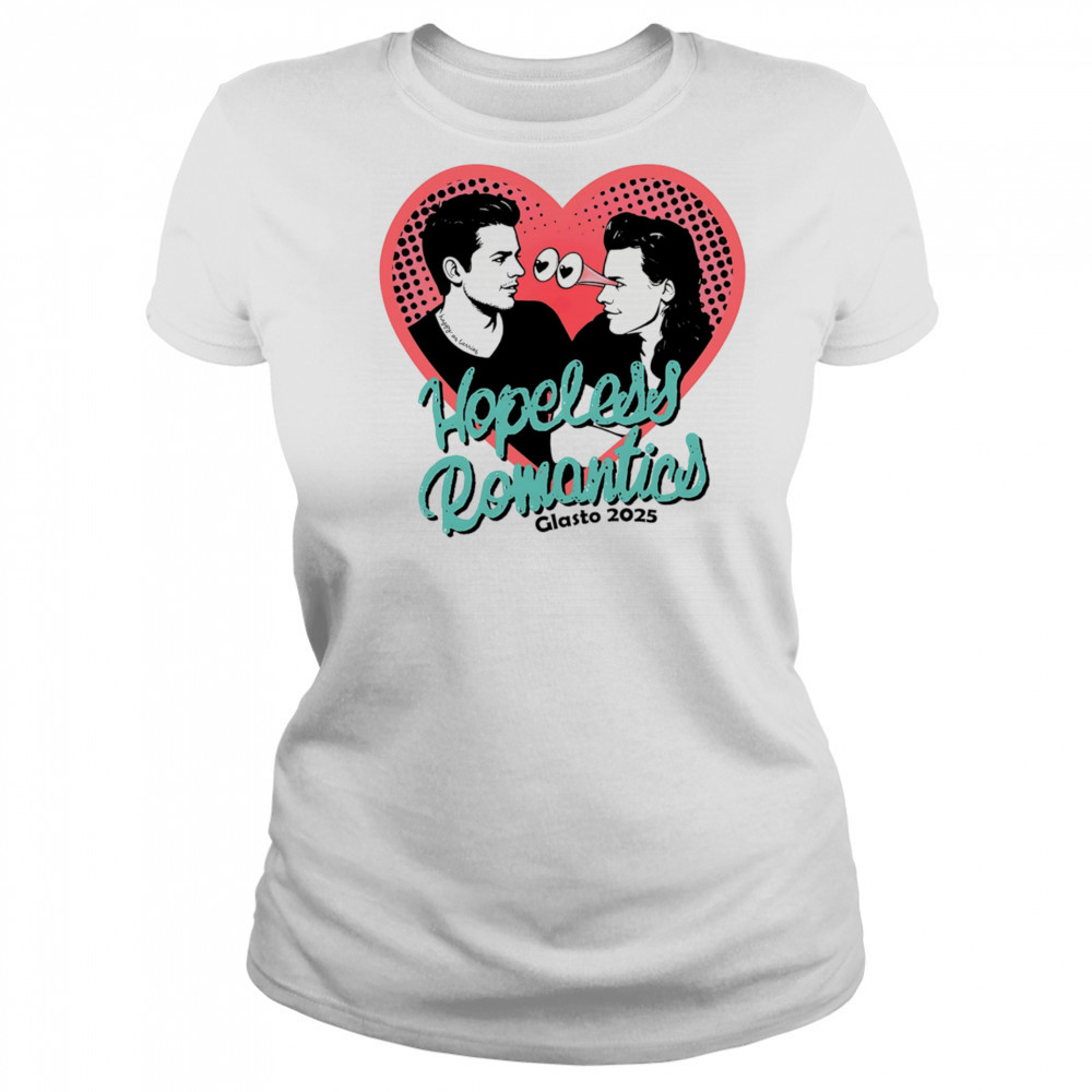 Hopeless Romantics Glasto 2025 shirt Women's T-shirt