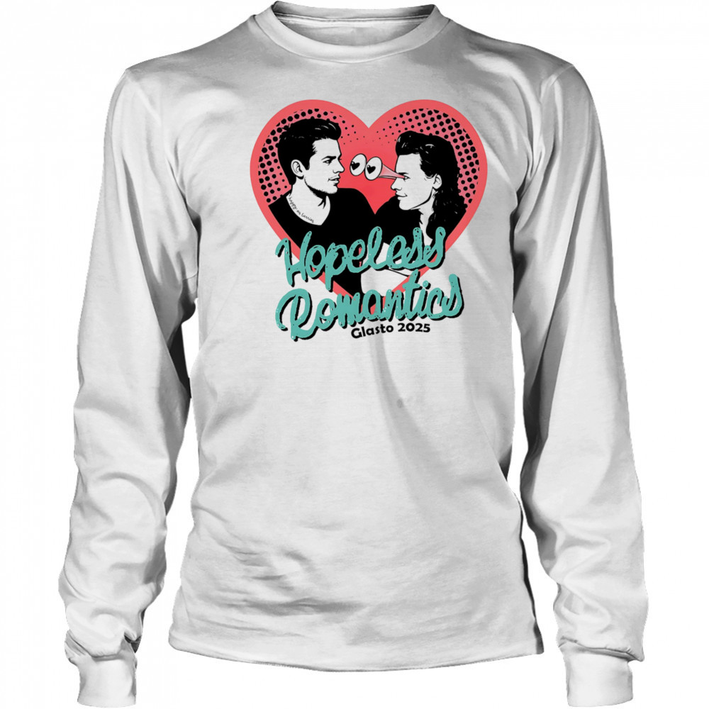 Hopeless Romantics Glasto 2025 shirt Long Sleeved