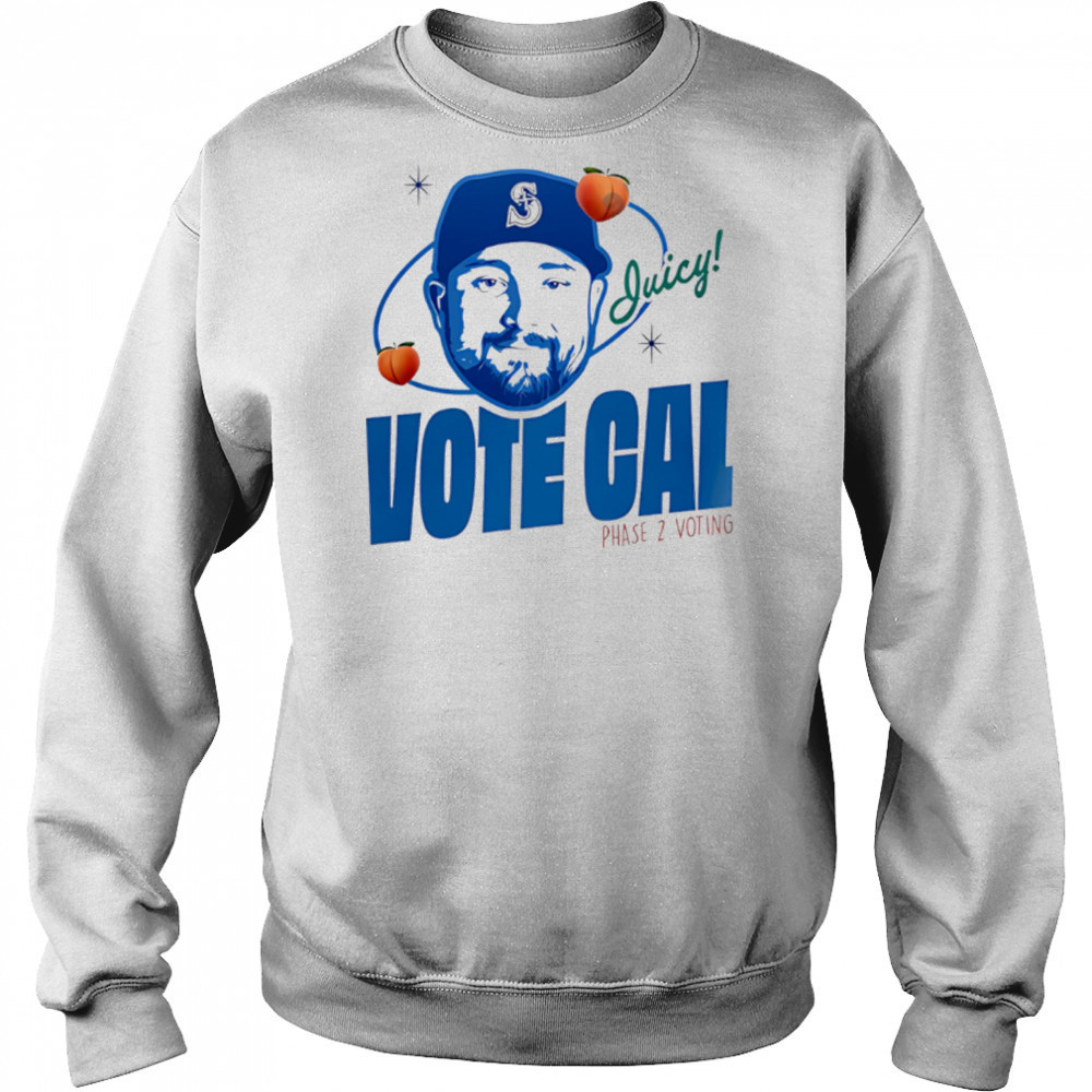 I Love Cal Be A Peach Vote For Big Dumper shirt Sweatshirt