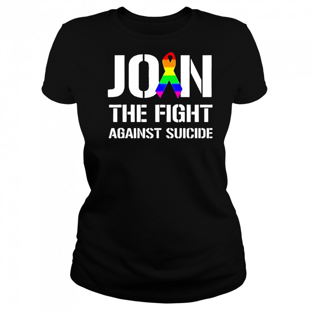 Join the fight against suicide pride shirt Women's T-shirt