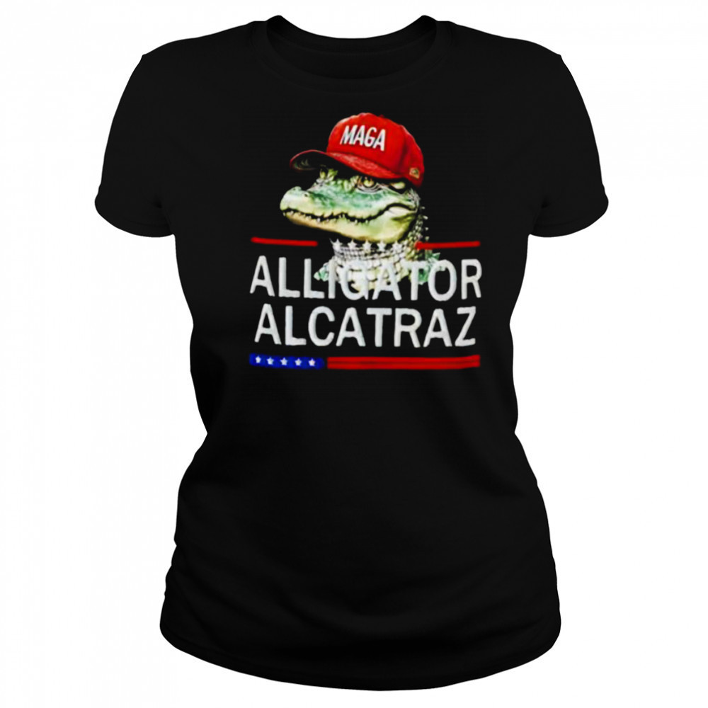 Maga Alligator Alcatraz Everglades Florida shirt Women's T-shirt
