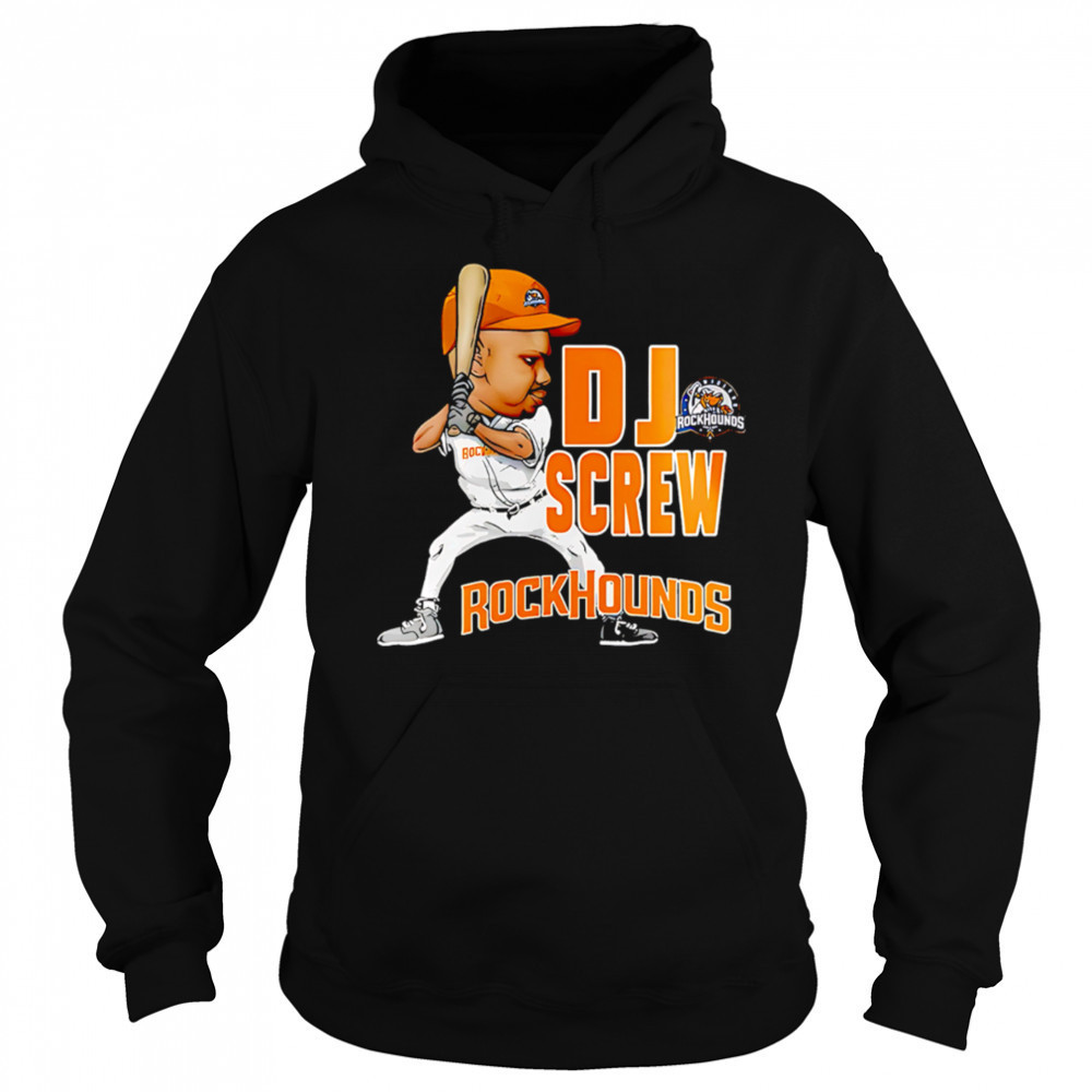Midland Rockhounds Dj Screw 2025 Baseball shirt Hoodie