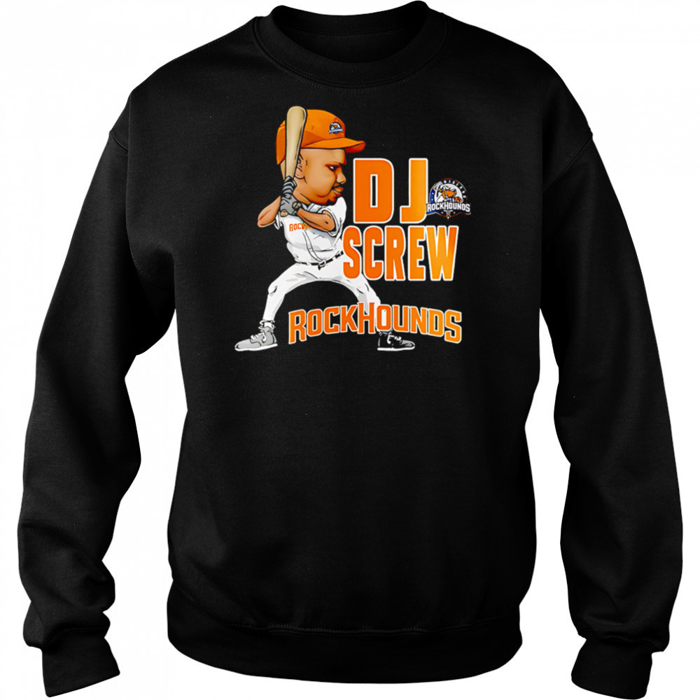 Midland Rockhounds Dj Screw 2025 Baseball shirt Sweatshirt