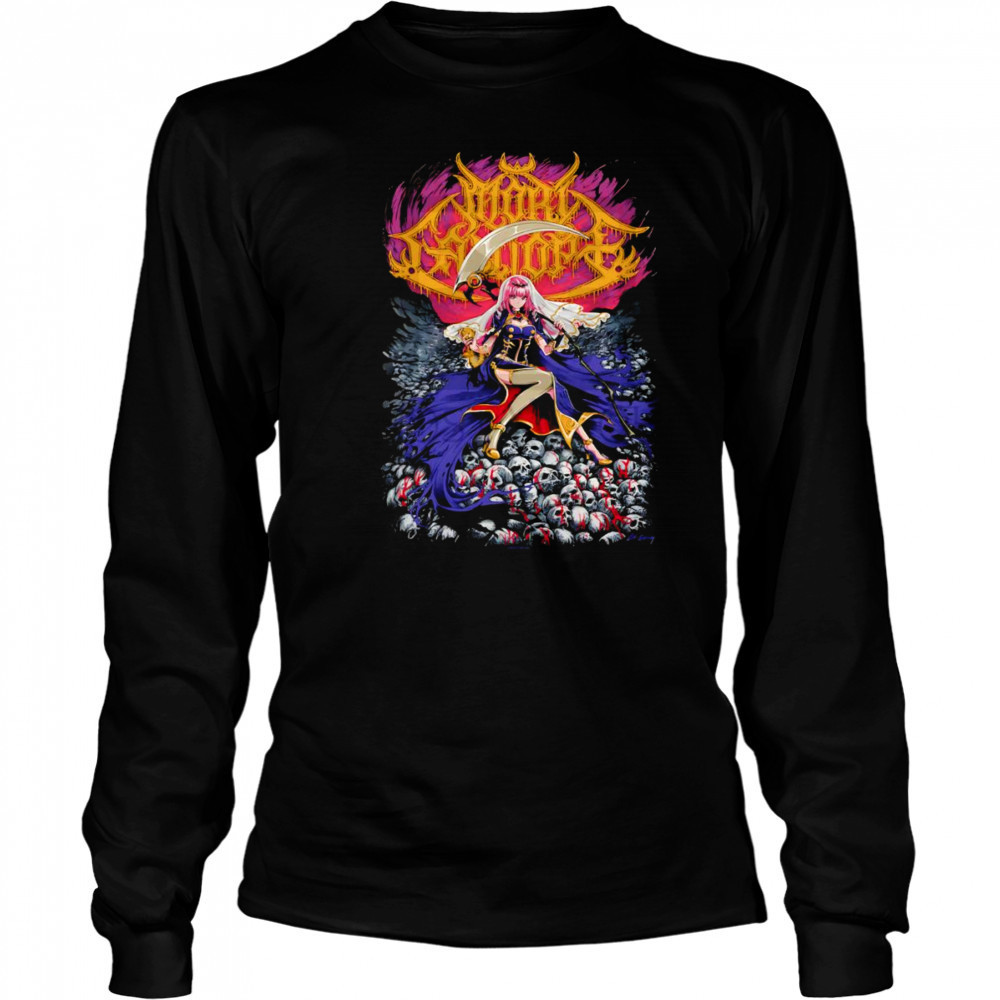 Mori Calliope Metalcropolis Anime shirt Long Sleeved