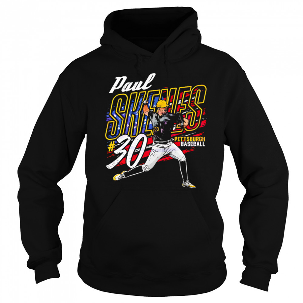 Paul Skenes Pittsburgh Baseball Usa Flag Patriotic shirt Hoodie