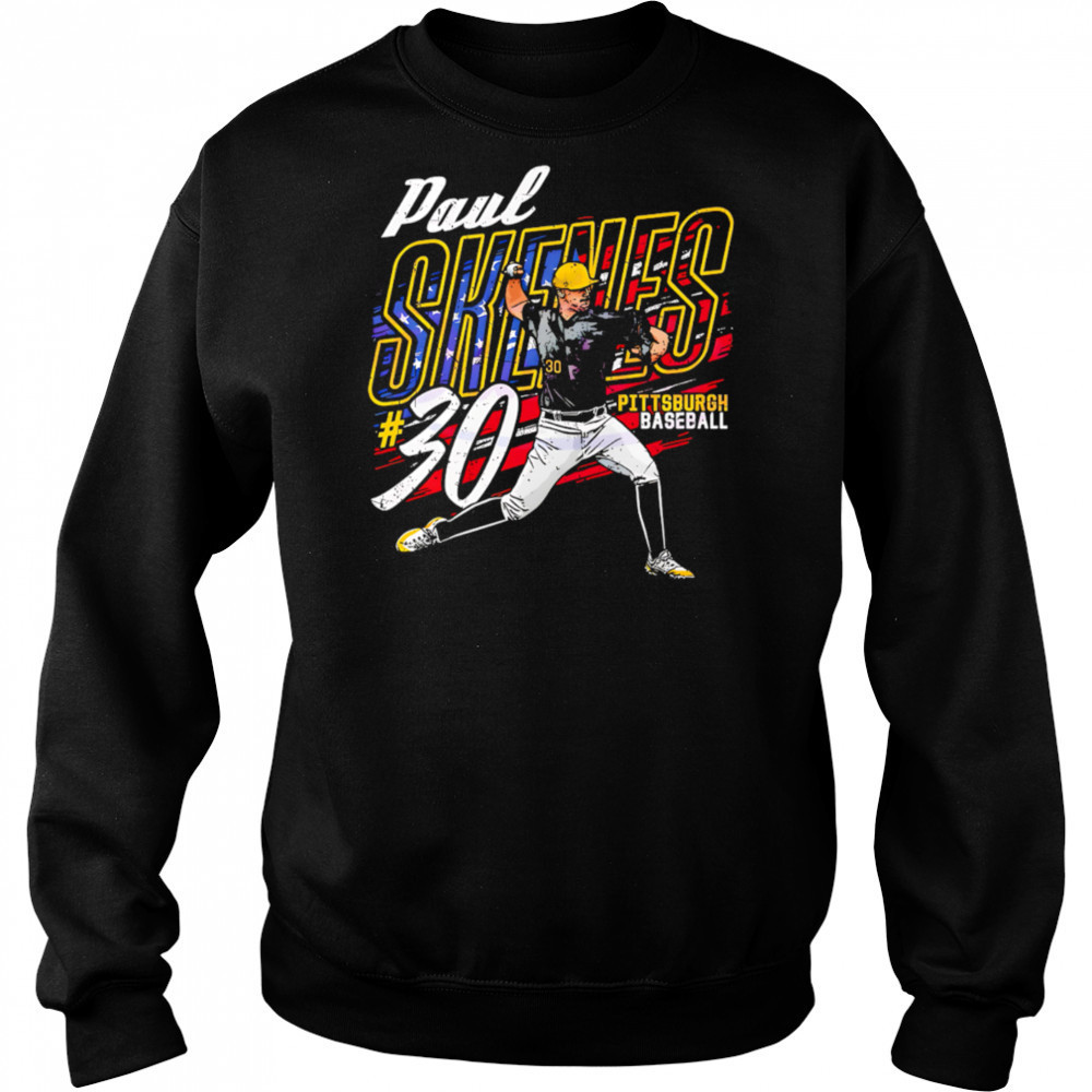 Paul Skenes Pittsburgh Baseball Usa Flag Patriotic shirt Sweatshirt