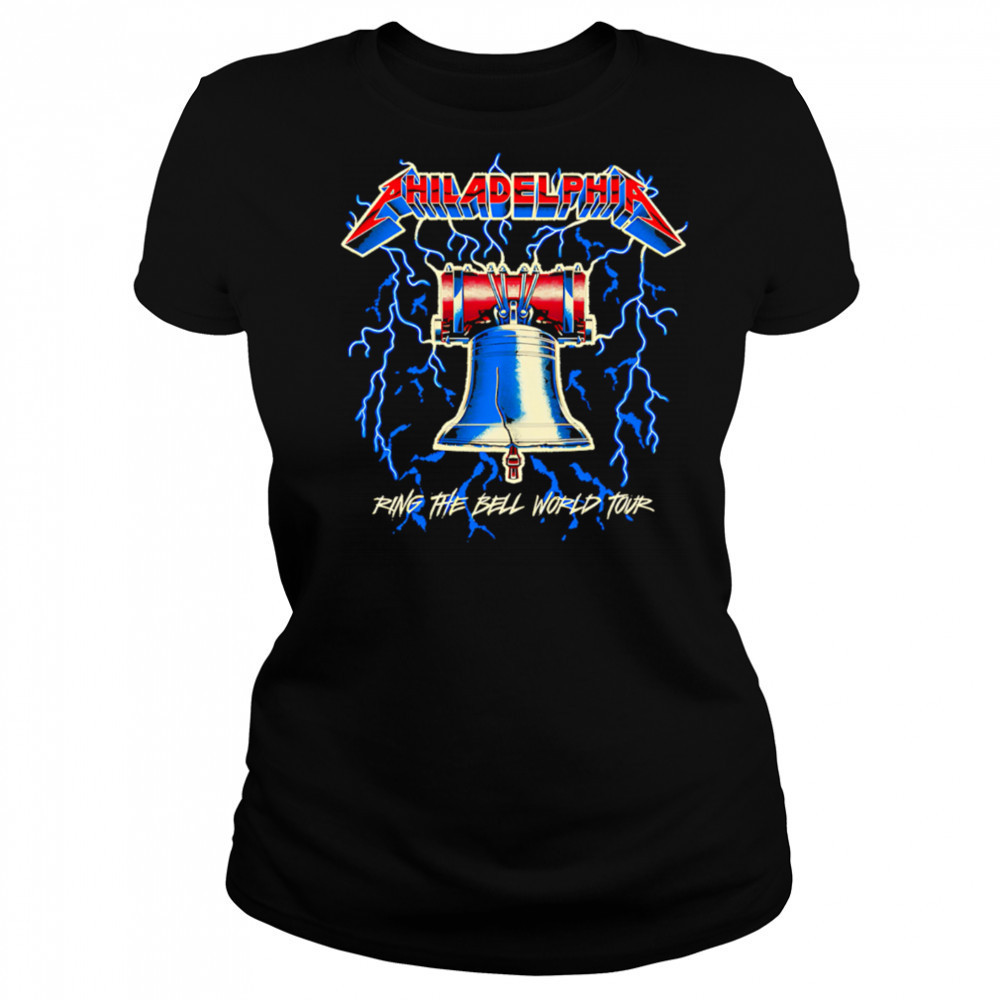 Philadelphia 2025 Baseball Tour Ring the Bell world tour shirt Women's T-shirt