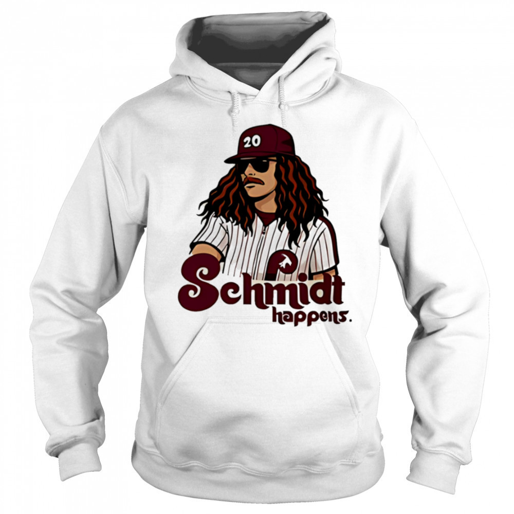 Philadelphia Phillies Mike Schmidt happens shirt Hoodie