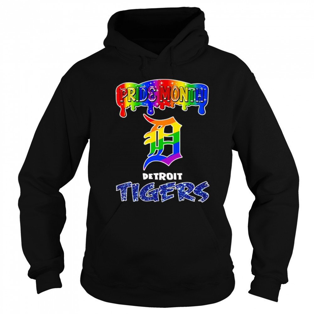 Pride Month Detroit Tigers shirt Hoodie