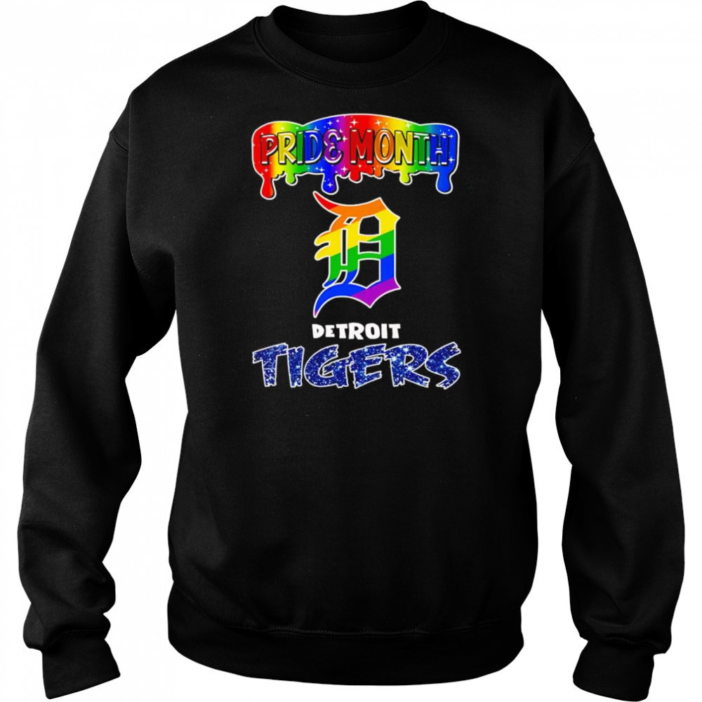 Pride Month Detroit Tigers shirt Sweatshirt