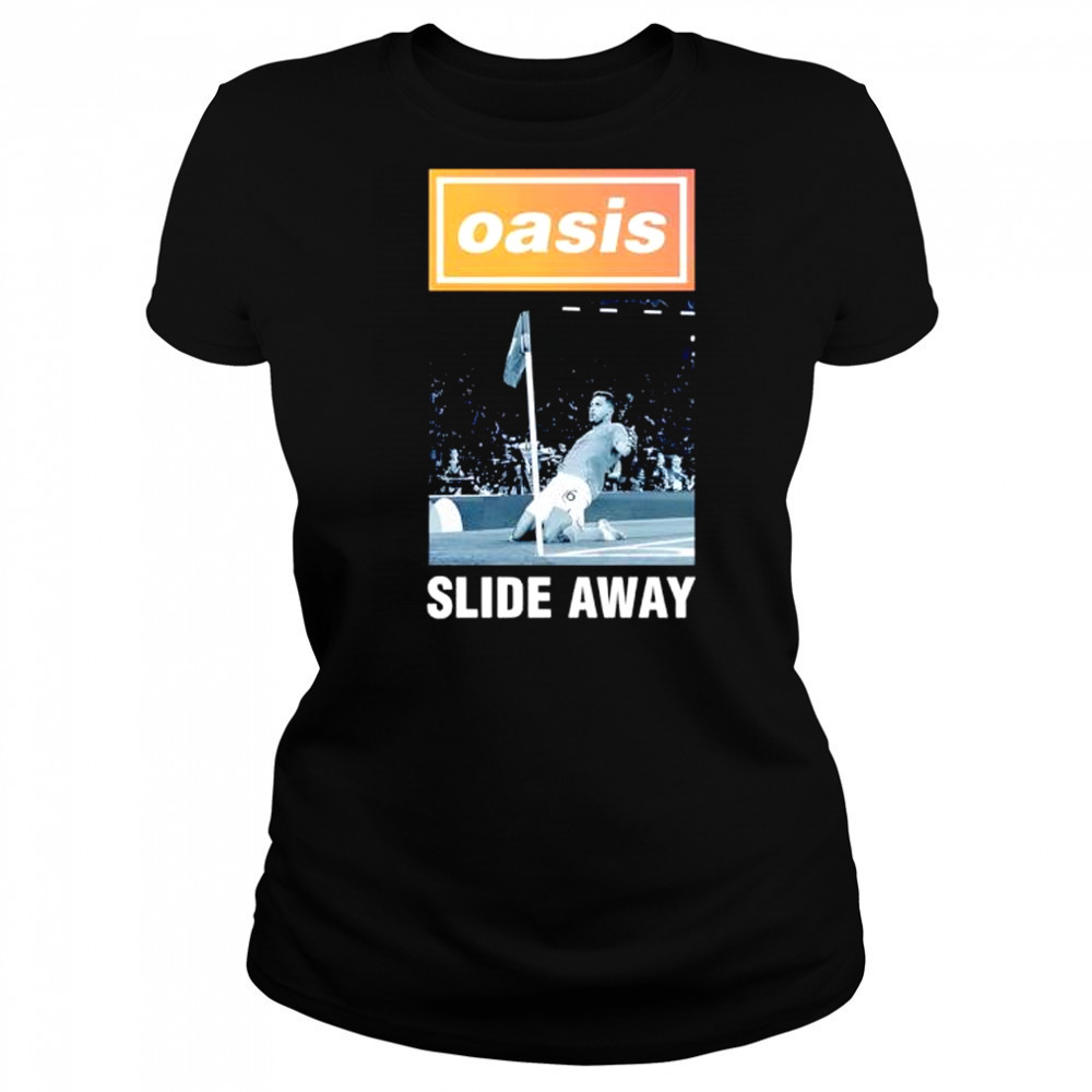 Rodri Manchester City Oasis Slide Away T-Shirt Women's T-shirt