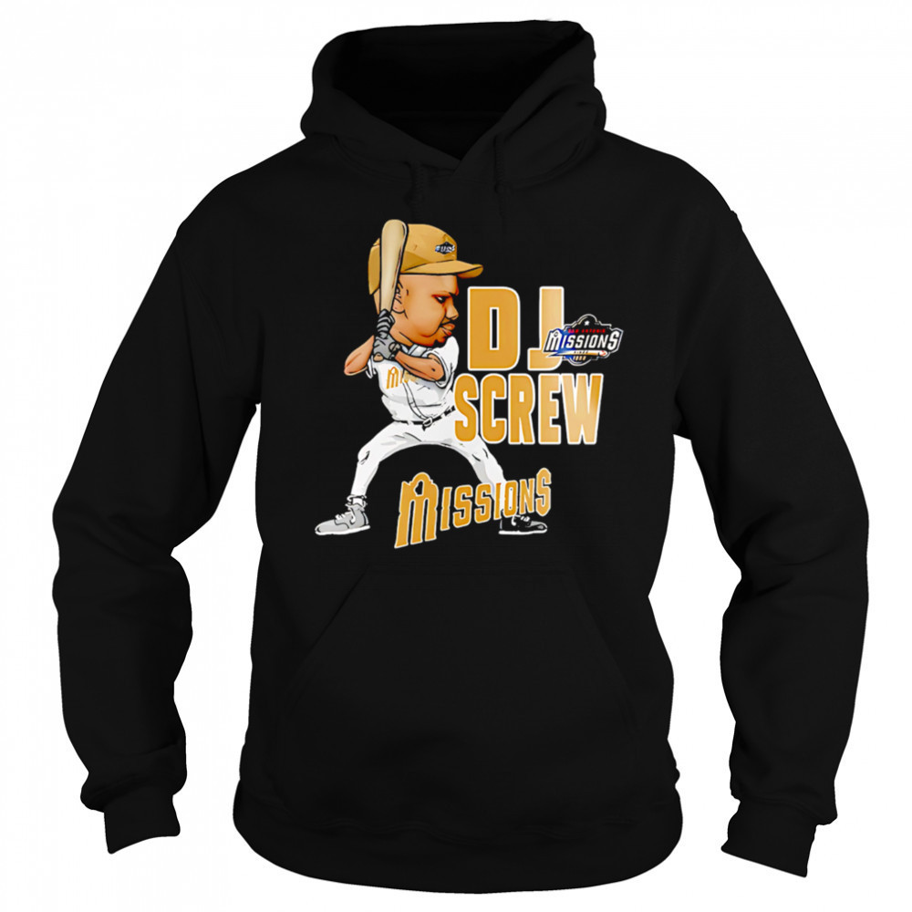 San Antonio Missions DJ Screw 2025 Baseball shirt Hoodie