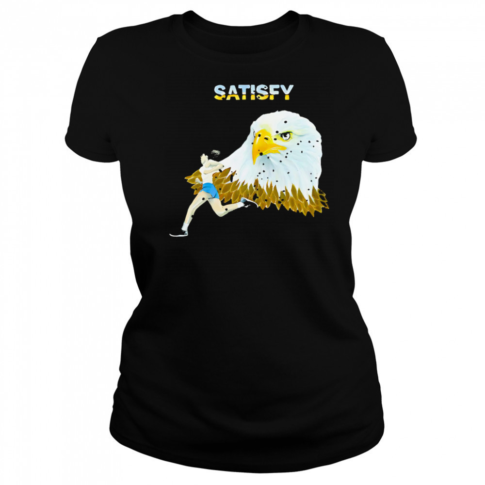 Satisfy casual running Eagles shirt Women's T-shirt