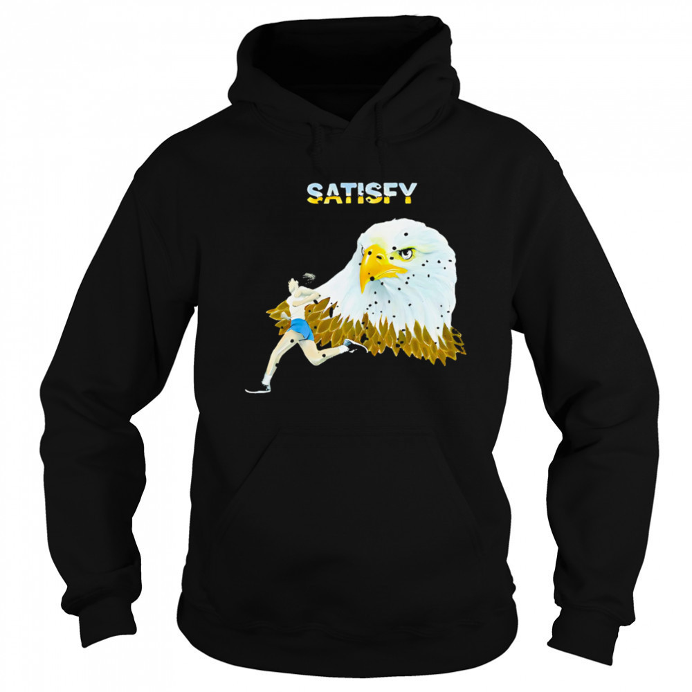 Satisfy casual running Eagles shirt Hoodie