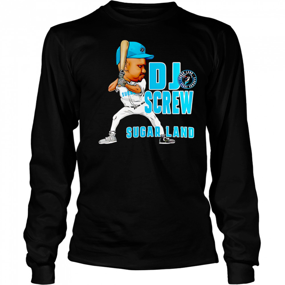 Sugar Land Space Cowboys DJ Screw 2025 Baseball shirt Long Sleeved
