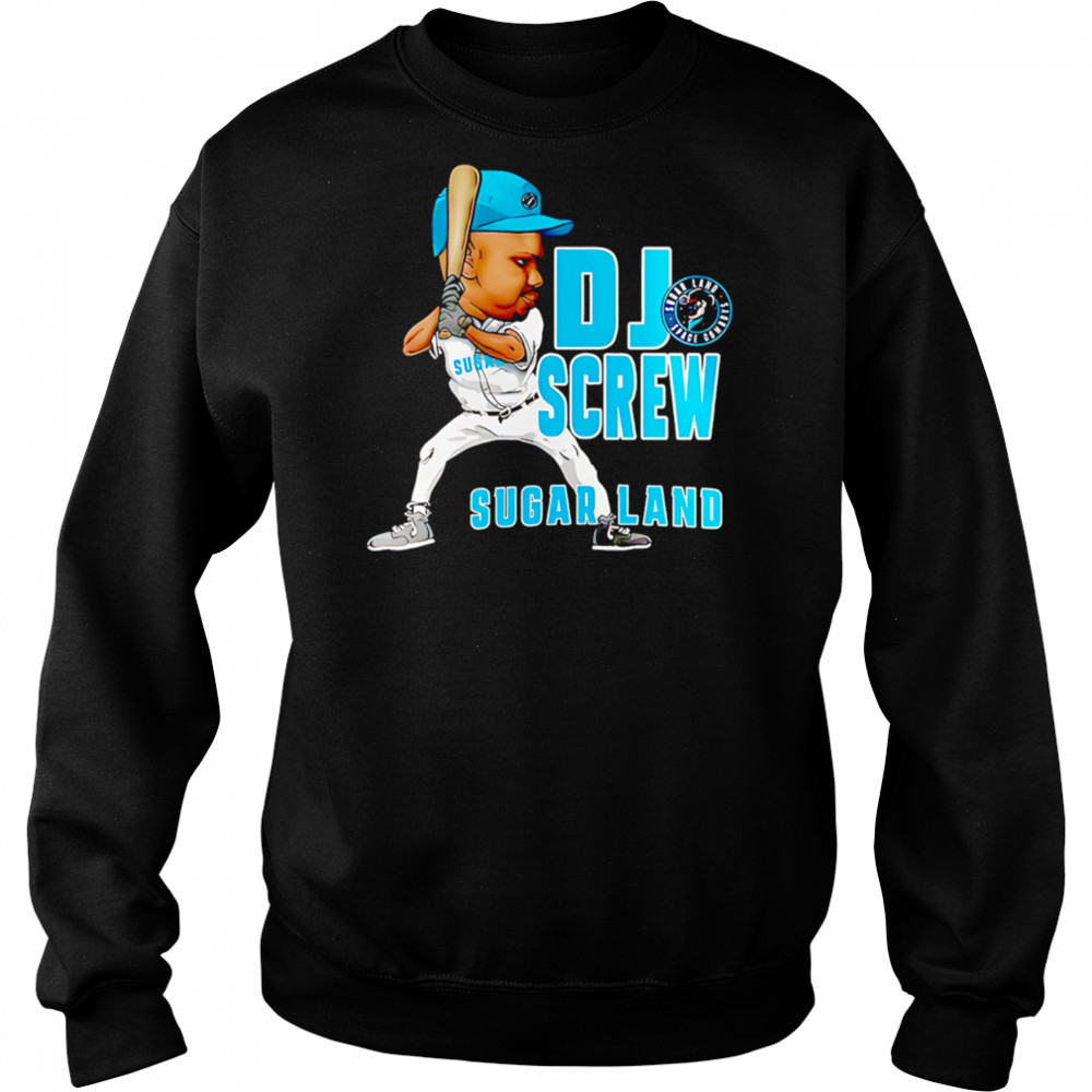 Sugar Land Space Cowboys DJ Screw 2025 Baseball shirt Sweatshirt