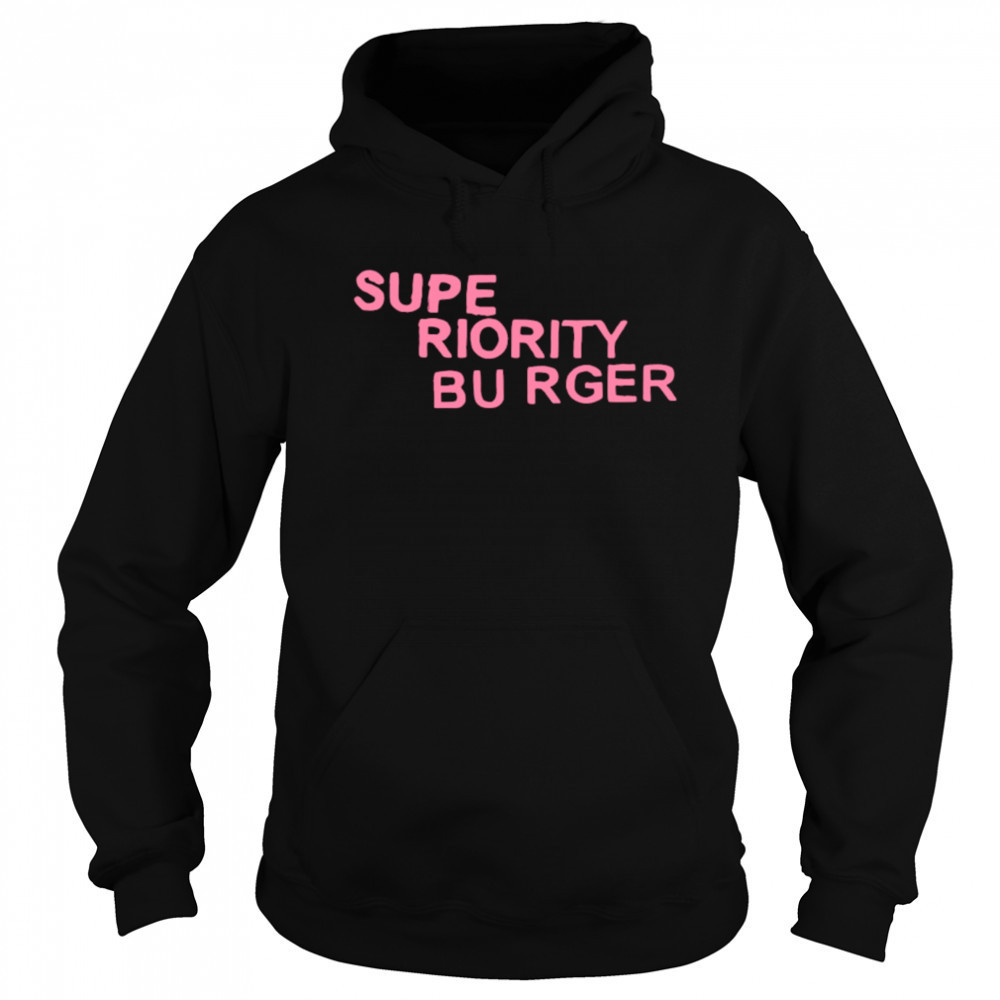 Superiority burger logo shirt Hoodie