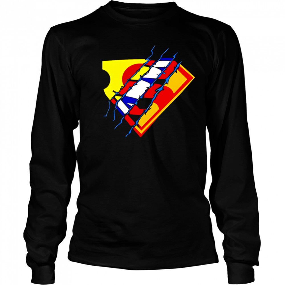 Superman Premiere Logo shirt Long Sleeved