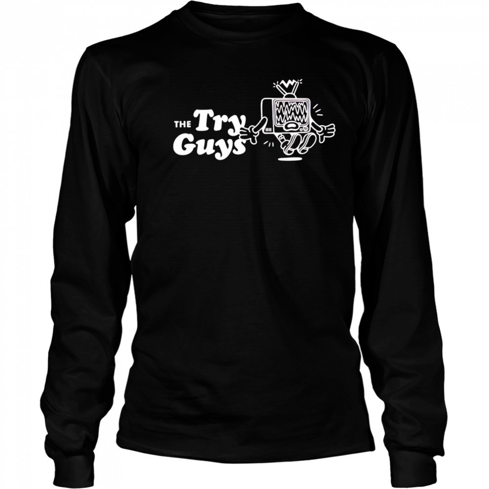 The try guys triceratv shirt Long Sleeved