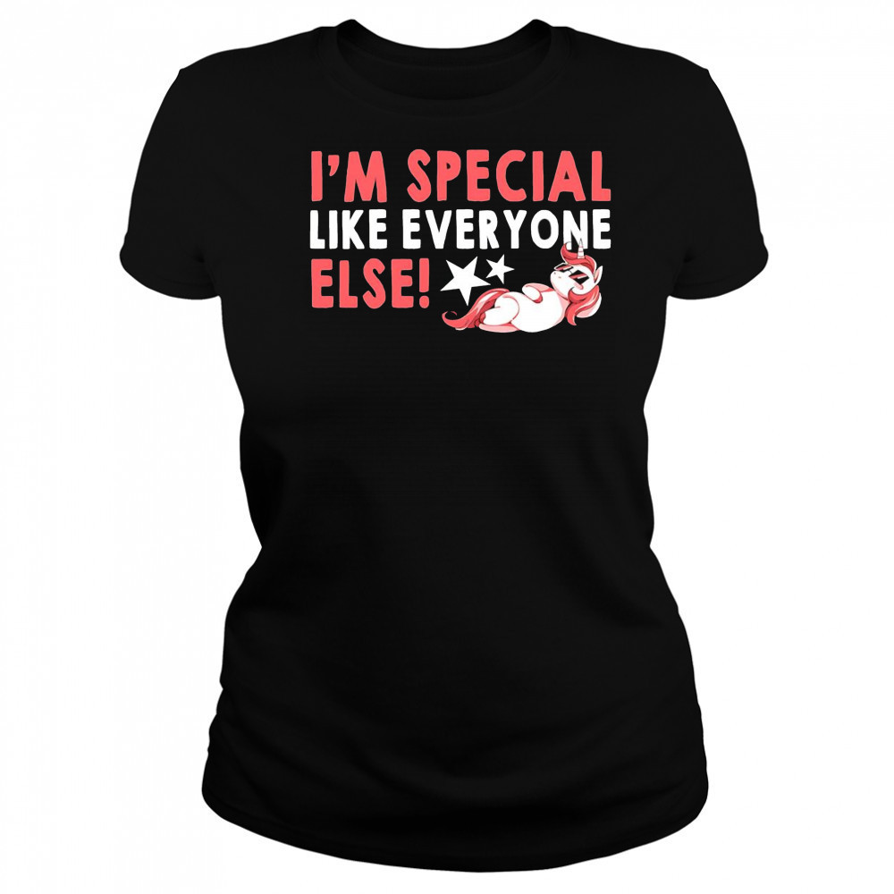 Unicorn I’m special like everyone else shirt Women's T-shirt