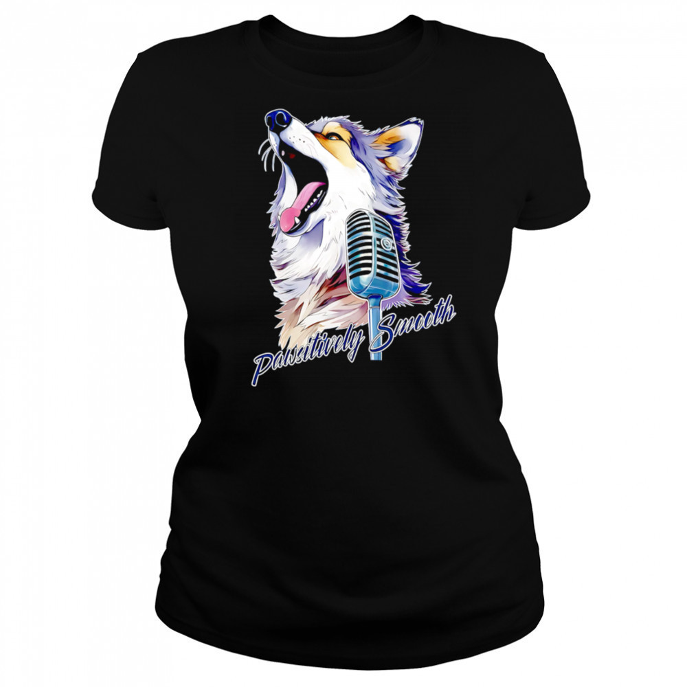 Wolf Pawsitively Smooth shirt Women's T-shirt