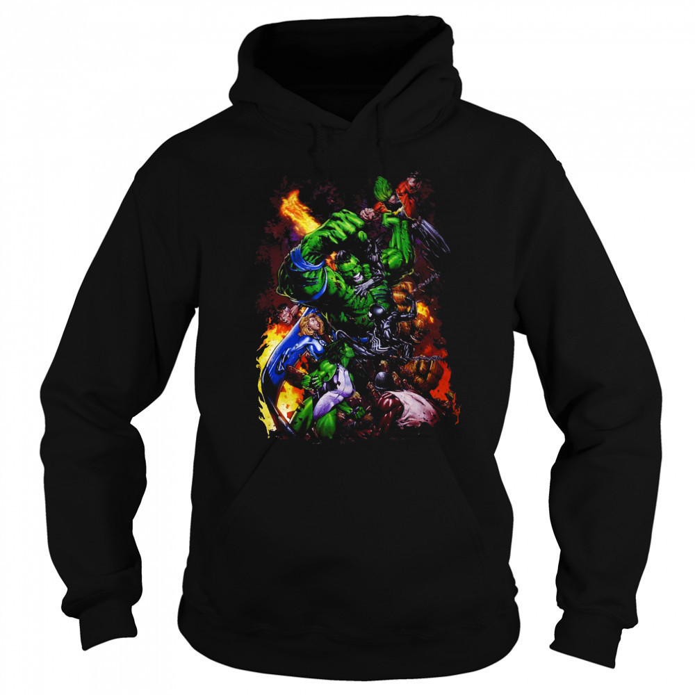 World War Hulk T-Shirt Hoodie
