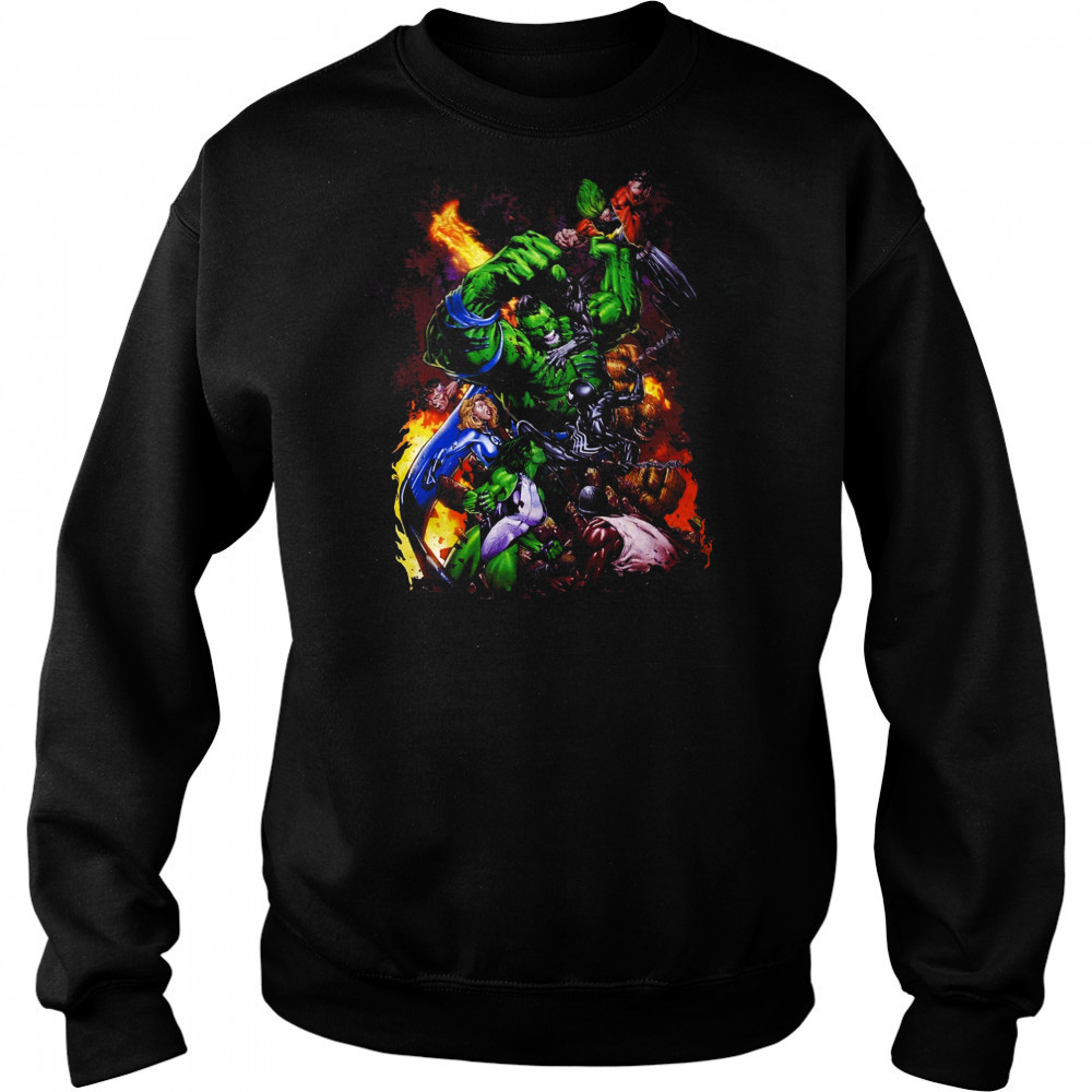 World War Hulk T-Shirt Sweatshirt