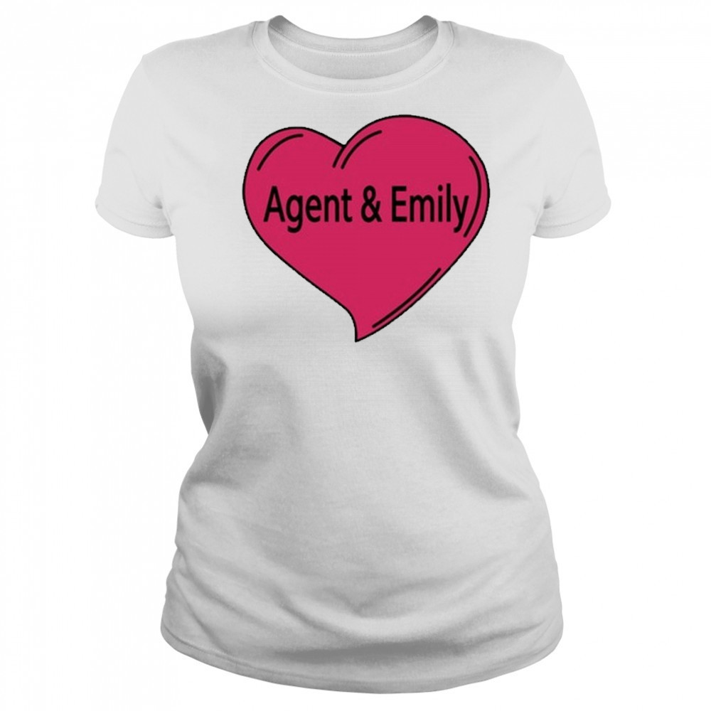 Agent And Emily Heart T-shirt Women's T-shirt