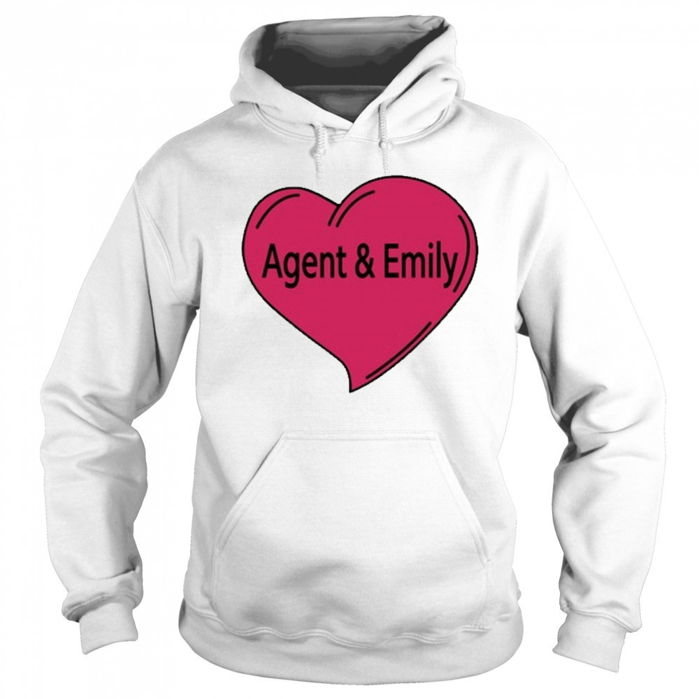 Agent And Emily Heart T-shirt Hoodie