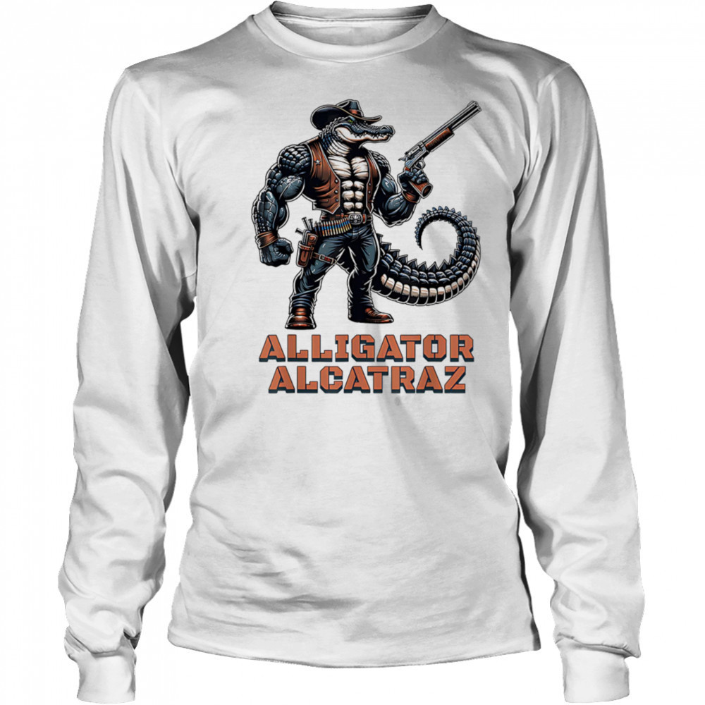 Alligator Alcatraz gator sheriff shirt Long Sleeved