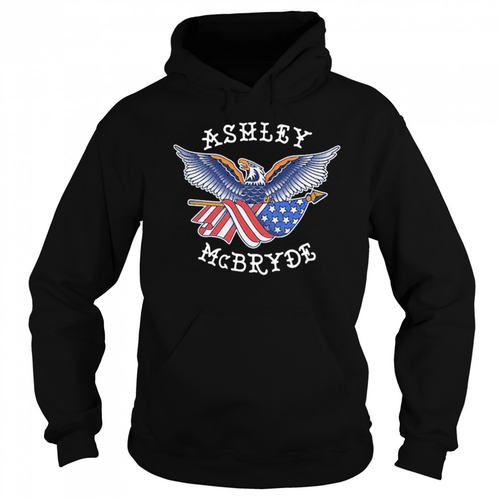 Ashley Mcbryde Eagle American Flag T-shirt Hoodie