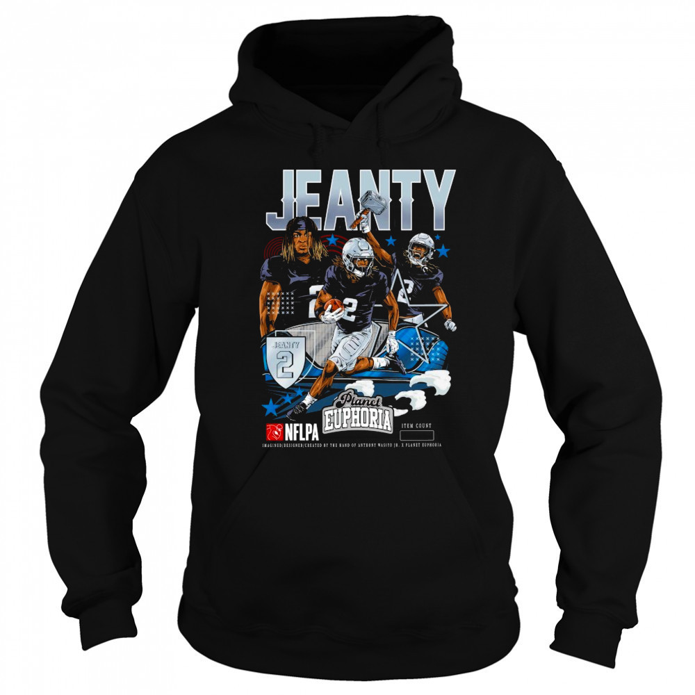 Ashton Jeanty NFLPA Planet Euphoria T-shirt Hoodie