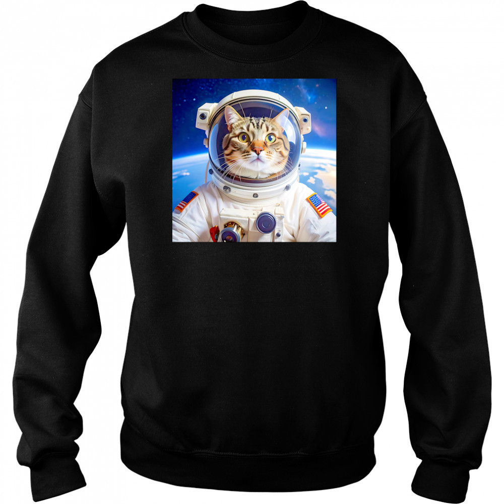 Astronaut Cat shirt Sweatshirt
