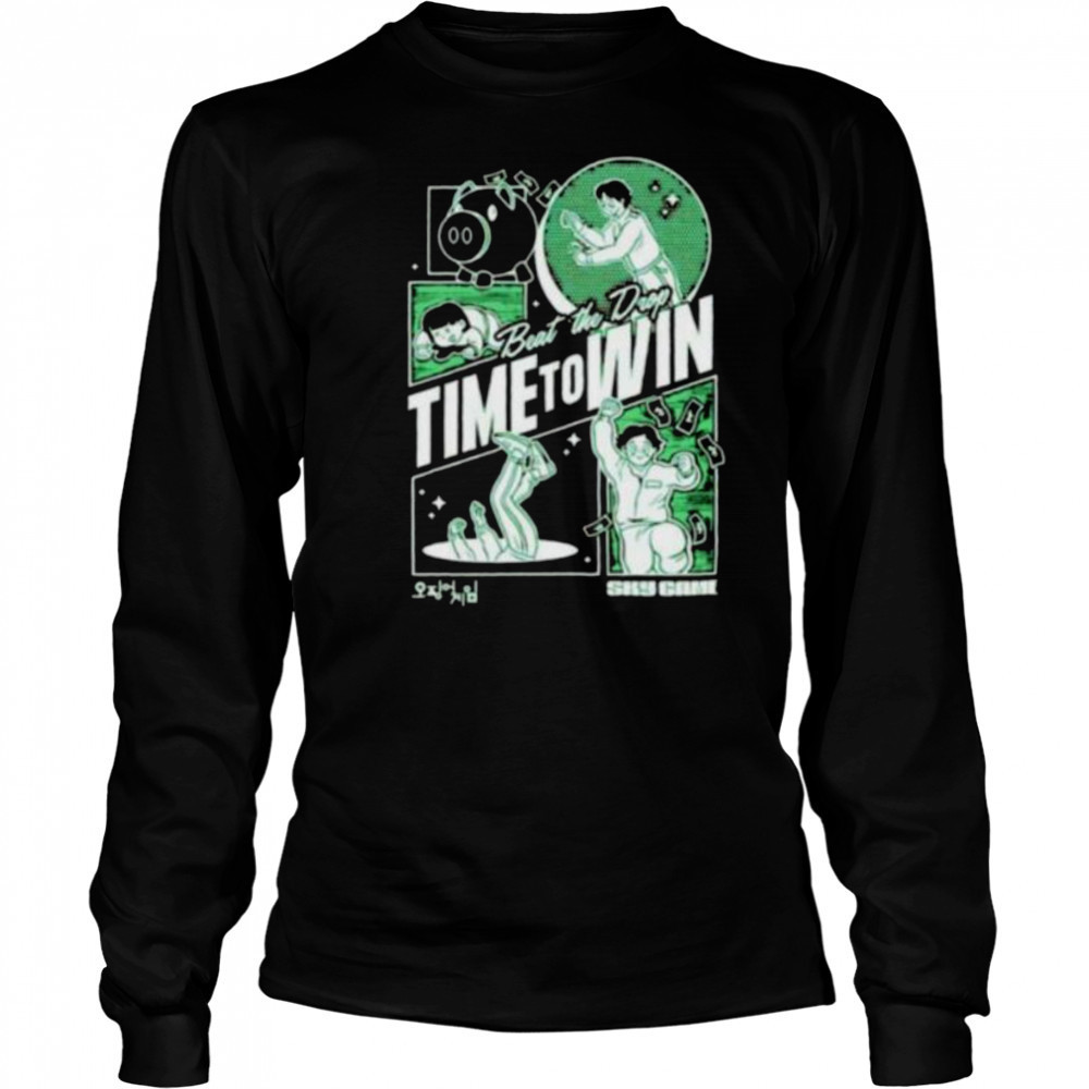 Beat the drop time to win Squid Game Season 3 shirt Long Sleeved