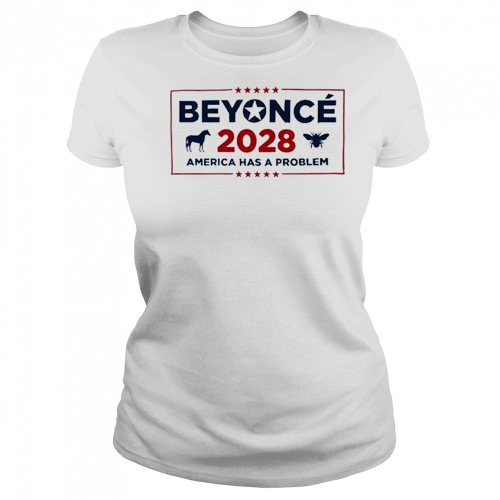 Beyonce Cowboy 2028 America Has Problem T-Shirt Women's T-shirt