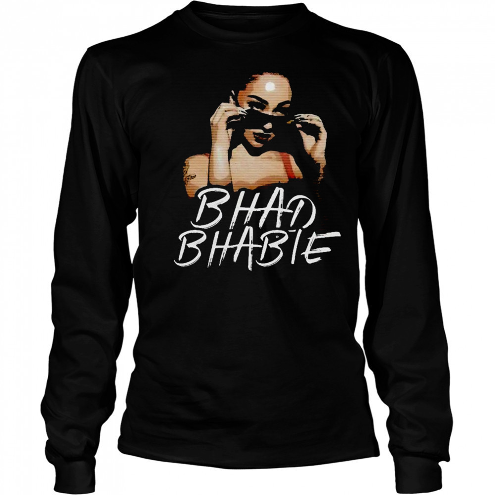 Bhad Bhabie Portrait T-shirt Long Sleeved