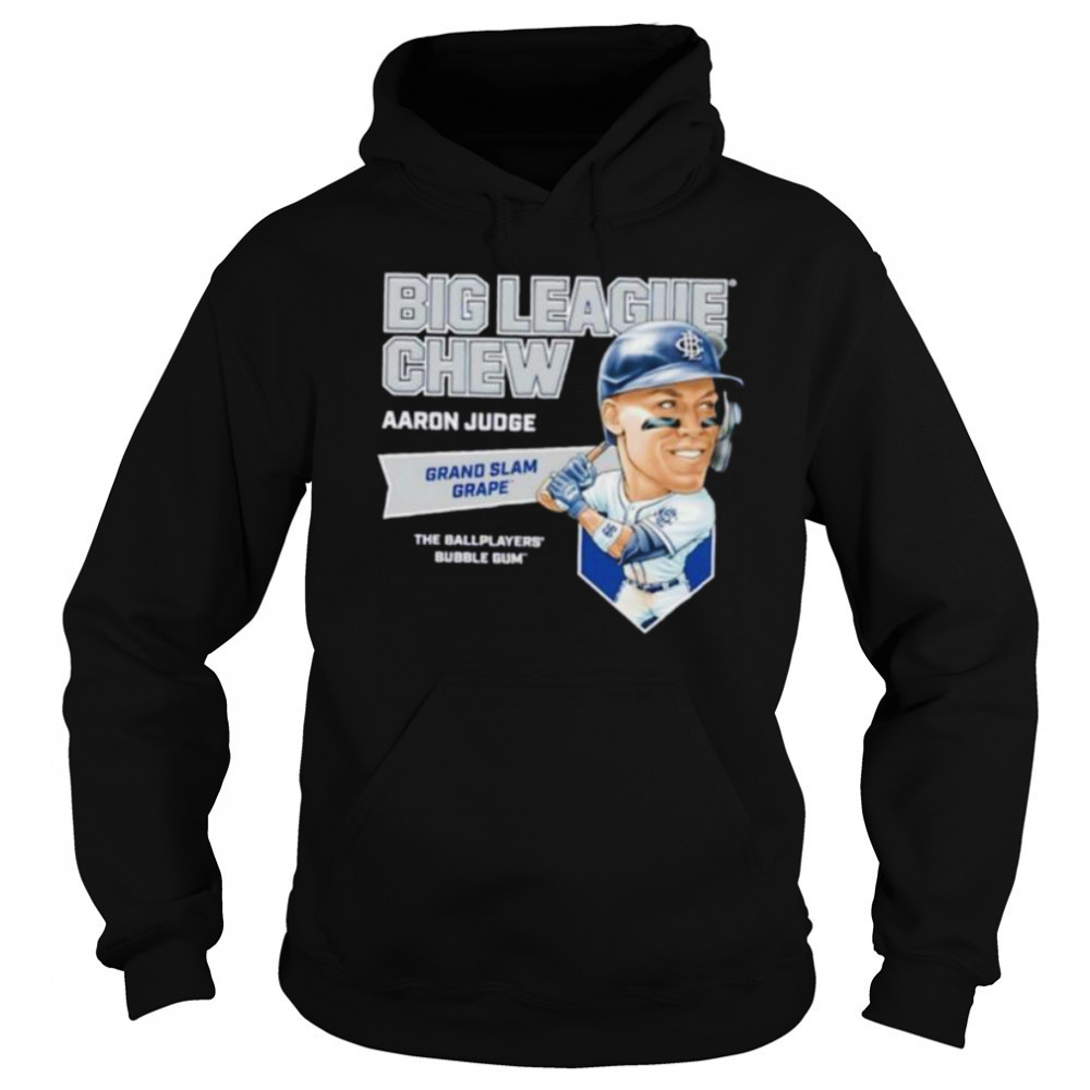 Big League Chew Aaron Judge Grand Slam Grape The Ballplayers Bubble Gum shirt Hoodie